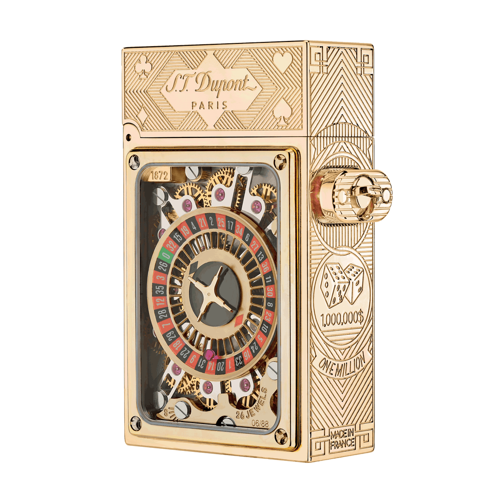 Dupont Golden Casino Pocket Complication Lighter
