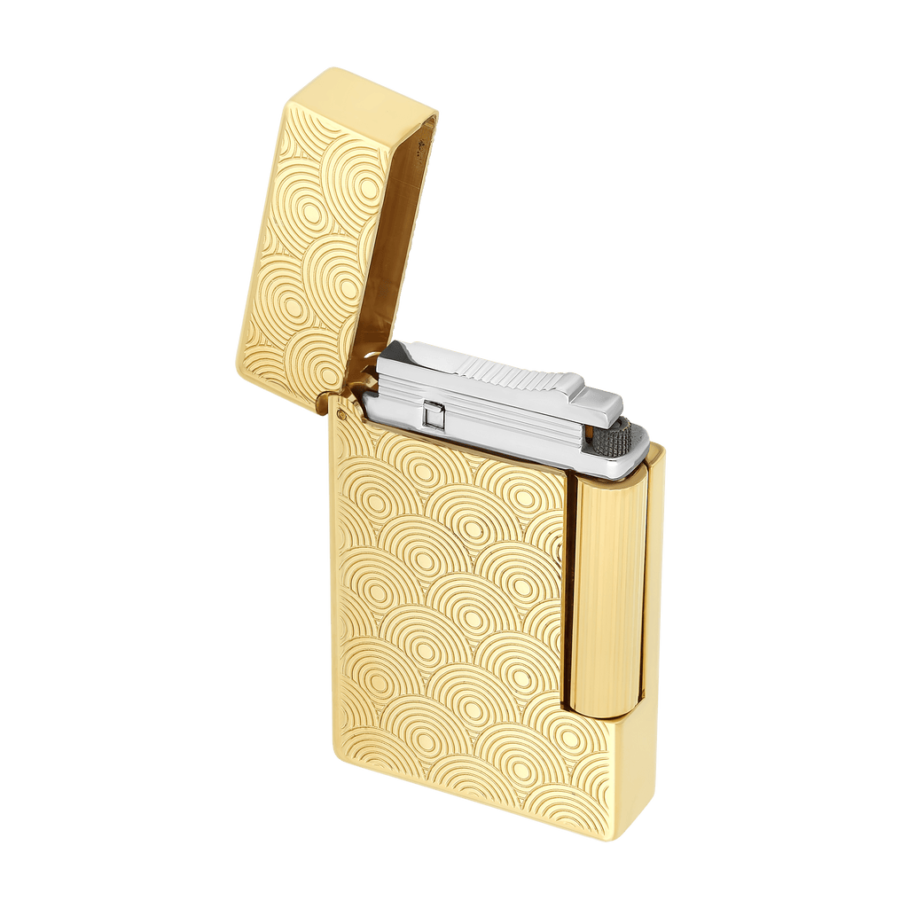 Dupont Initial Guilloche Lighter