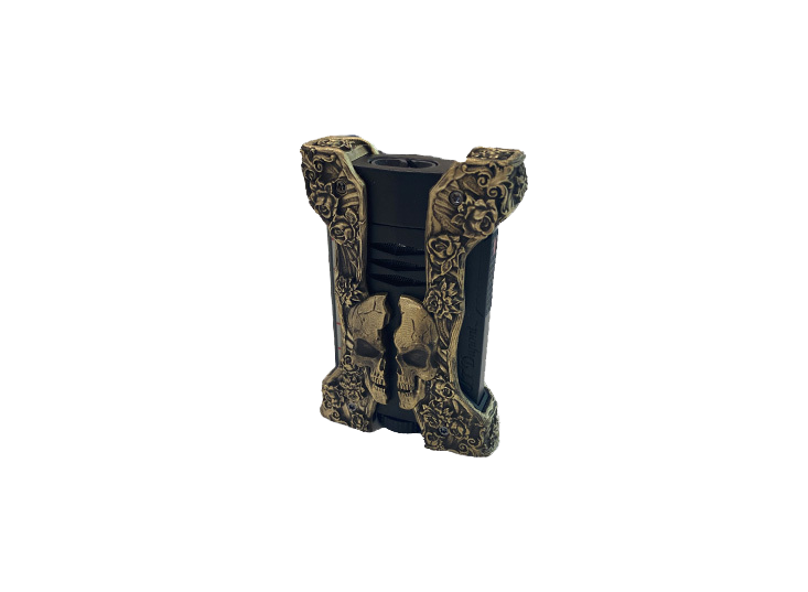 Dupont Défi XXtreme Skull & Roses Haute Creation Lighter