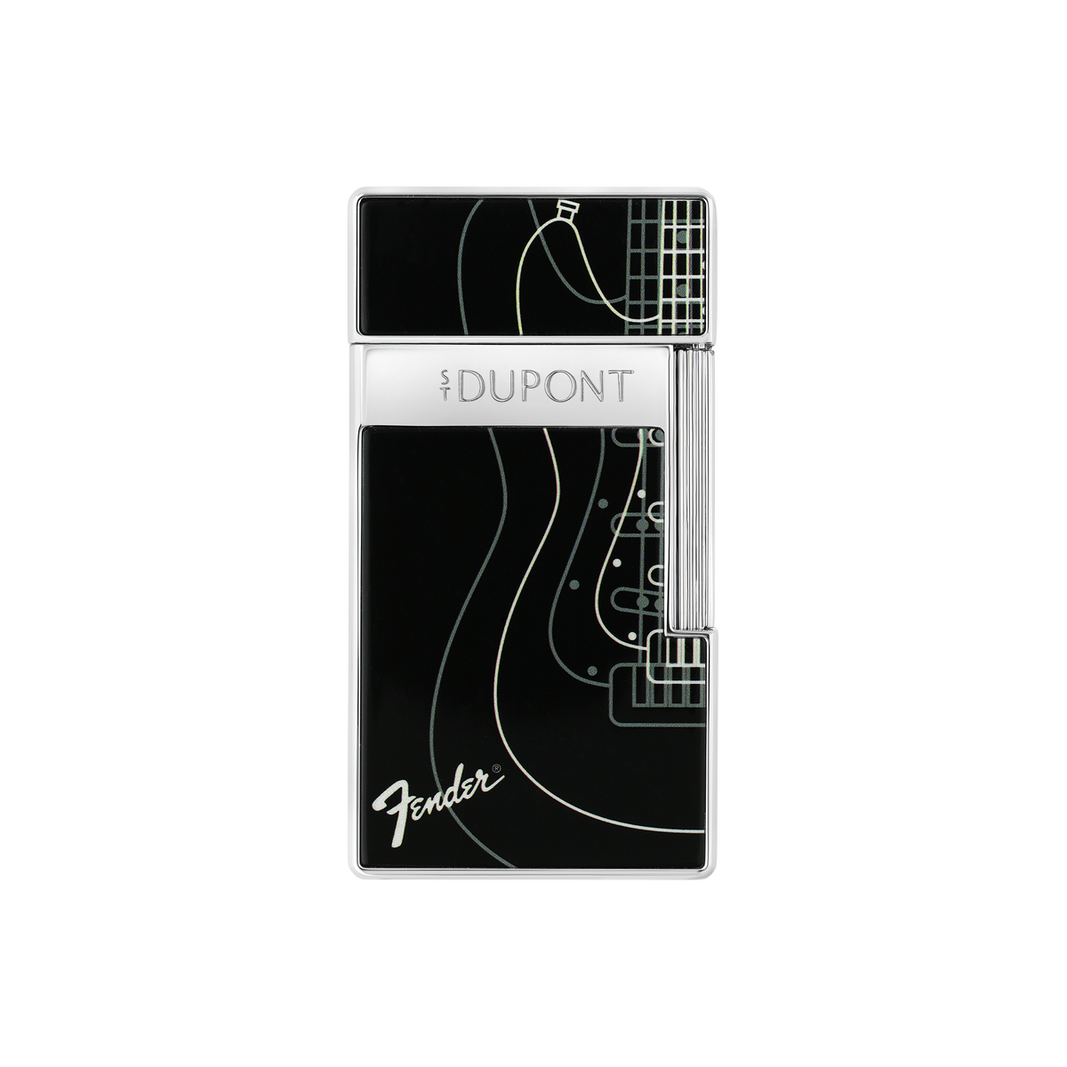 Dupont Biggy Lacquered lighter - Black - 025025