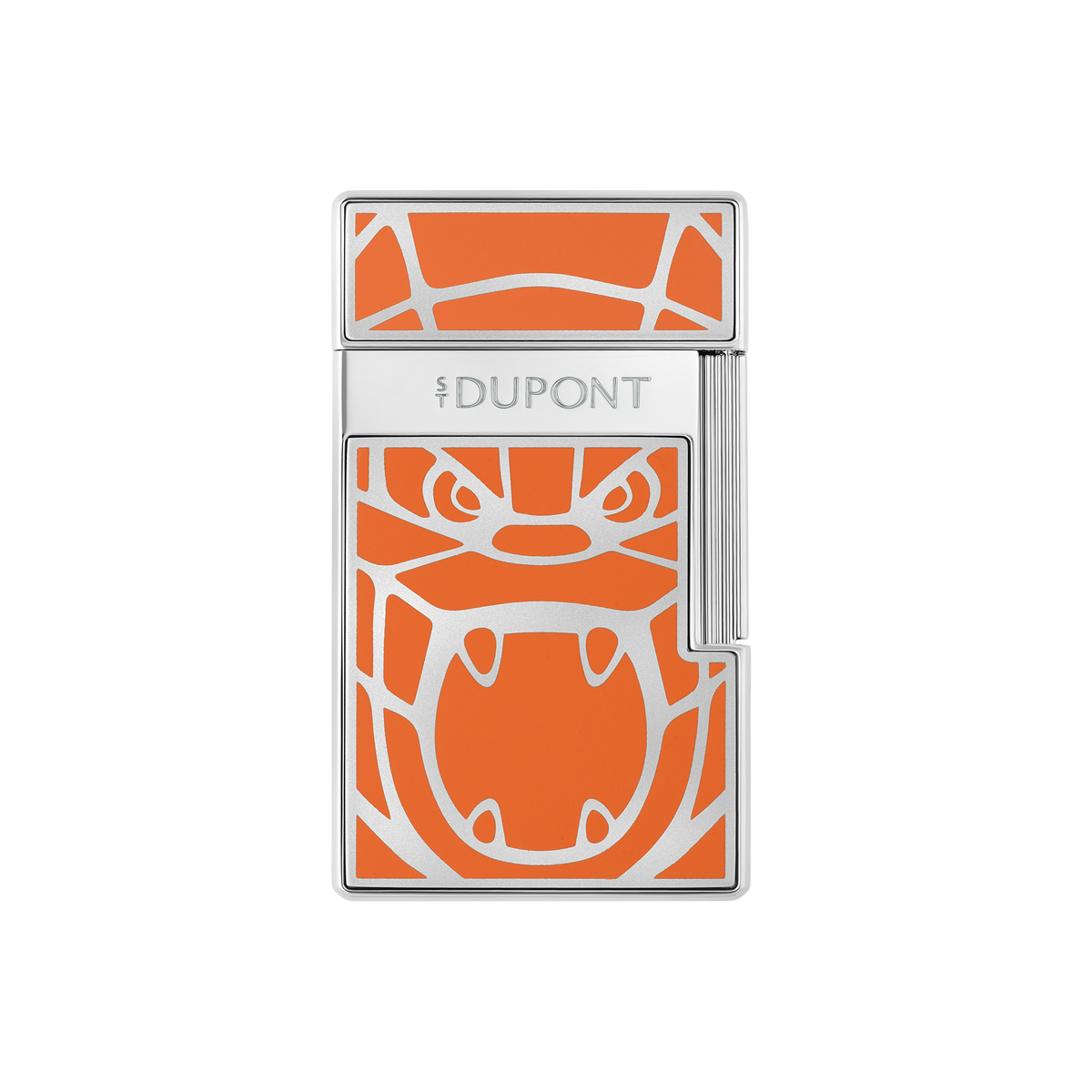 Dupont Orlinski Biggy Lacquered lighter - Orange