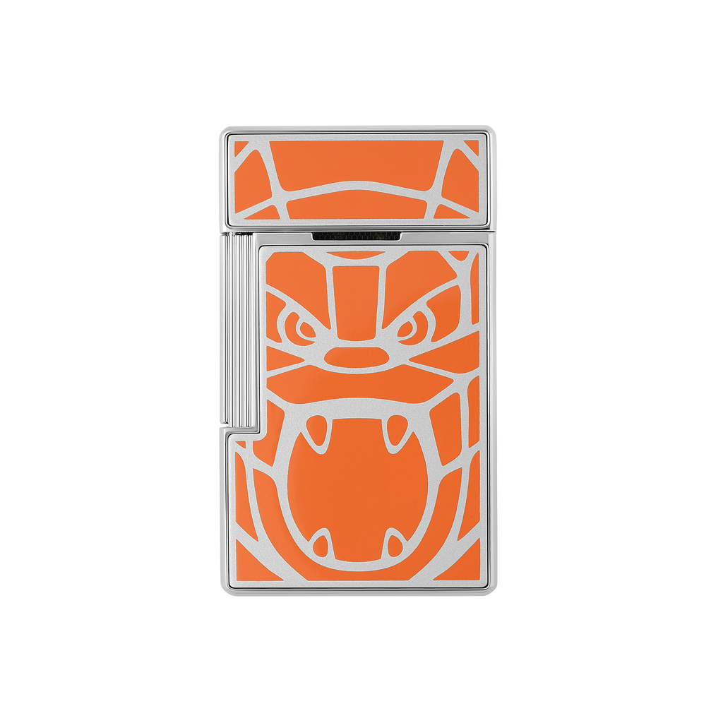 Dupont Orlinski Biggy Lacquered lighter - Orange