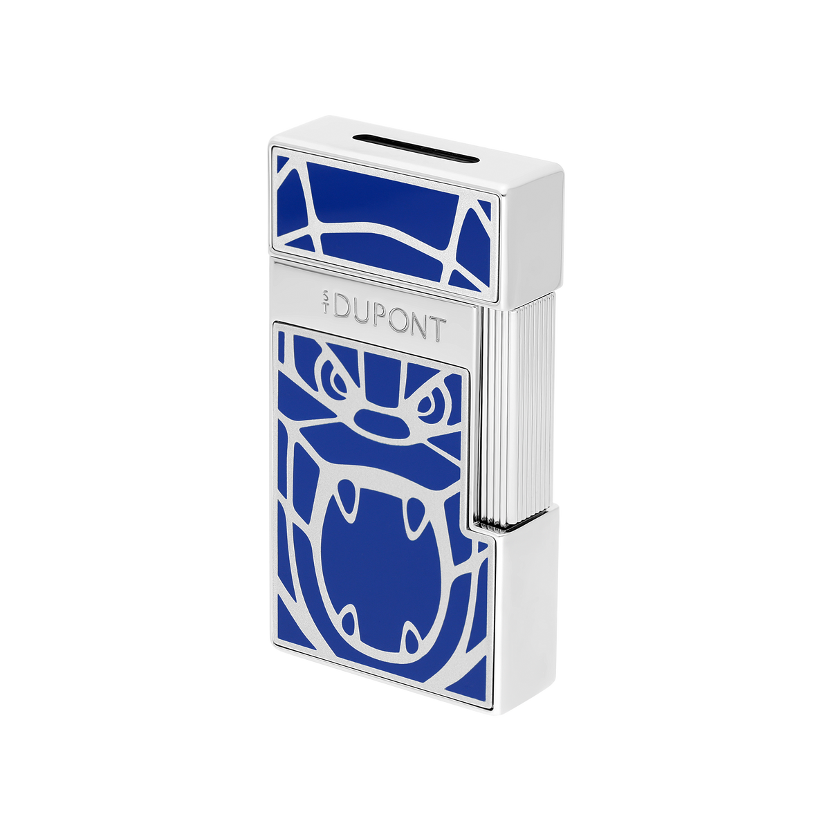 Dupont Orlinski Biggy Lacquered lighter - Blue