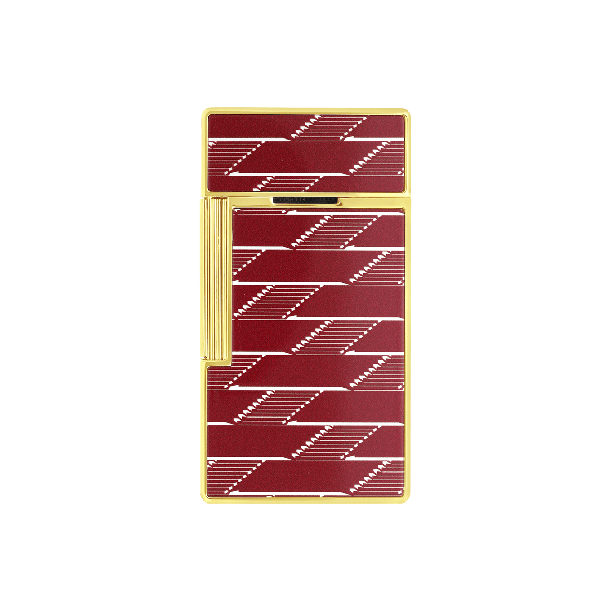 Dupont Monogram 1872 Biggy Lacquered lighter - Burgundy