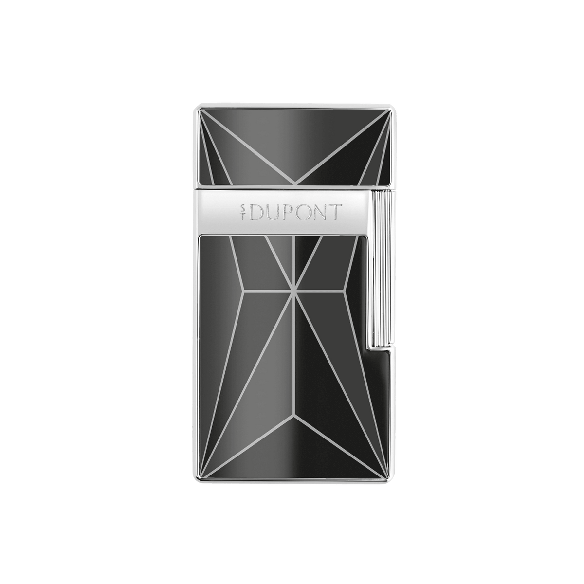 Dupont Fire X Biggy Lacquered lighter - Black