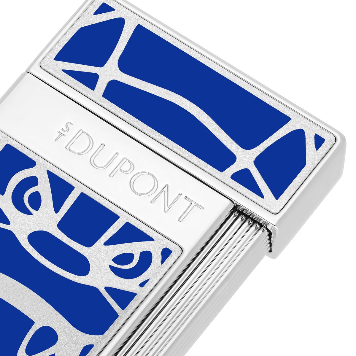 Dupont Orlinski Slimmy Lacquered lighter - Blue
