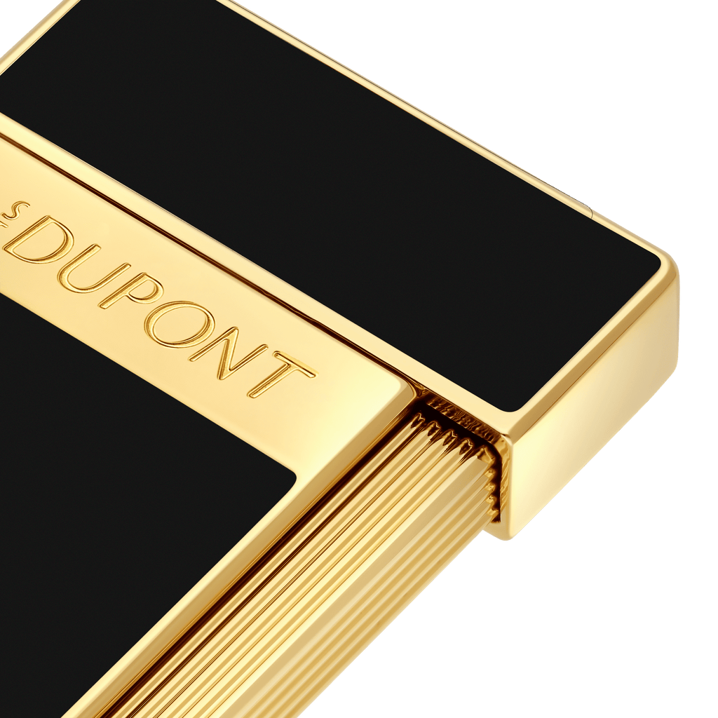 Dupont Slimmy Lacquered lighter - Black