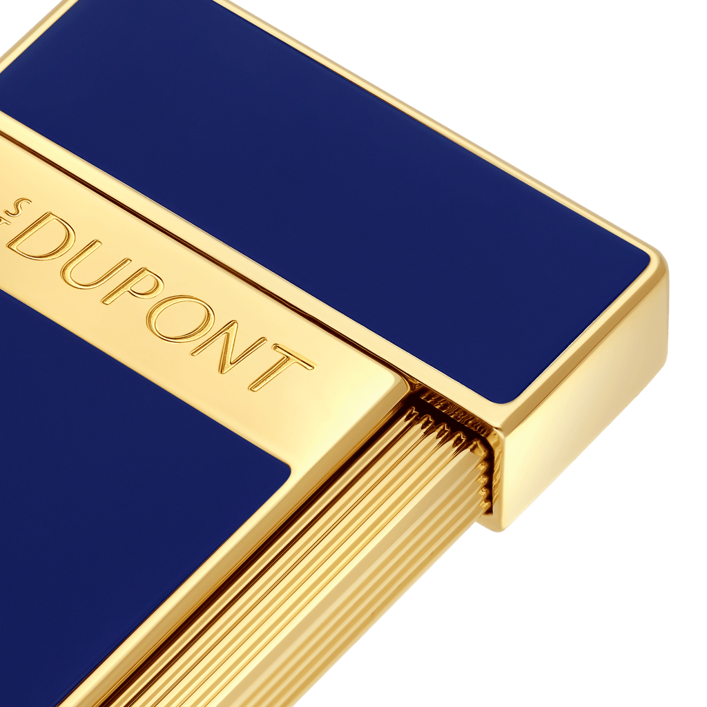 Dupont Slimmy Lacquered lighter - Blue