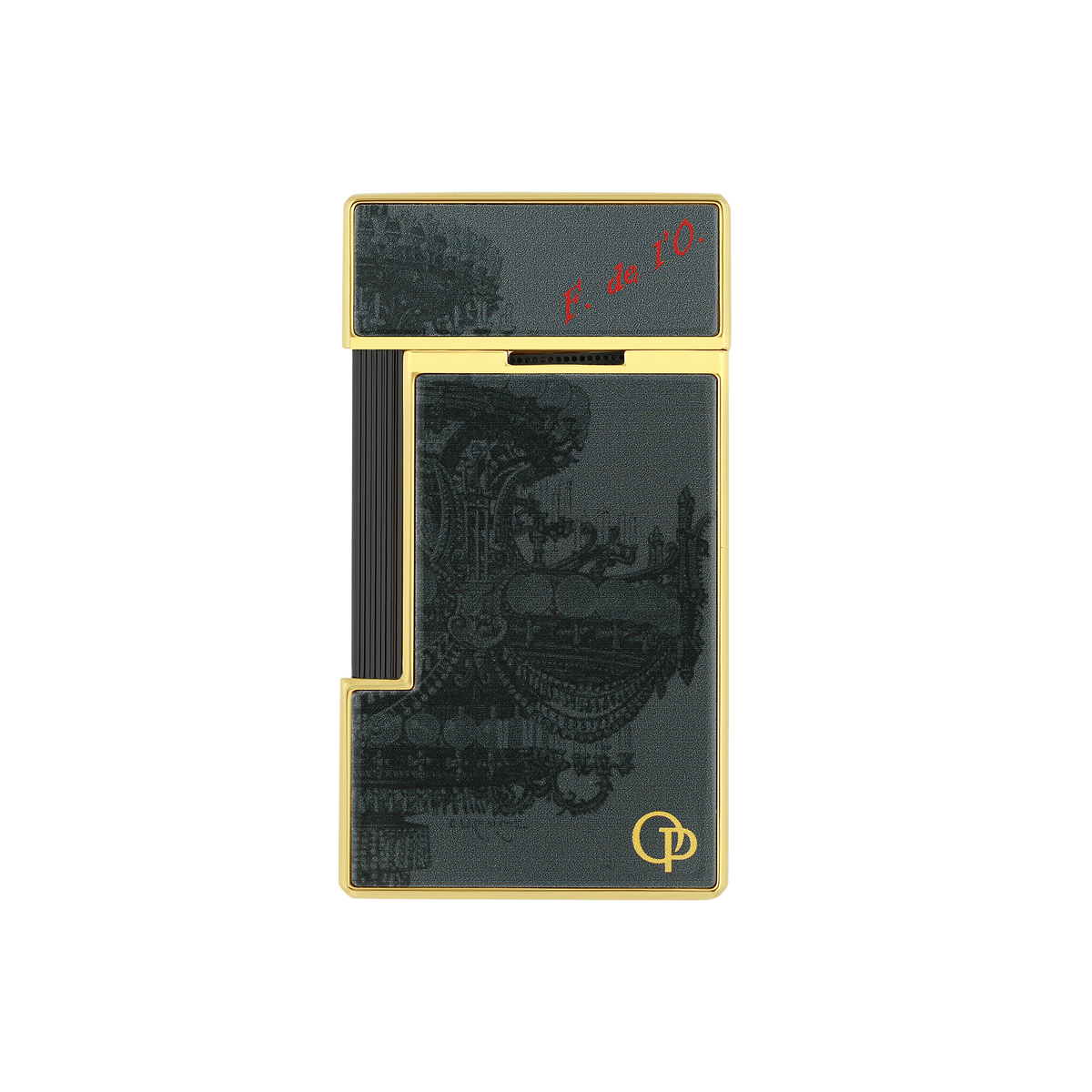 Dupont Phantom of the Opera Slimmy Lacquered lighter