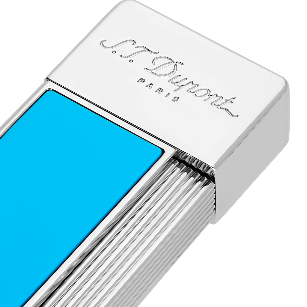 Dupont Twiggy Lacquered lighter - Blue