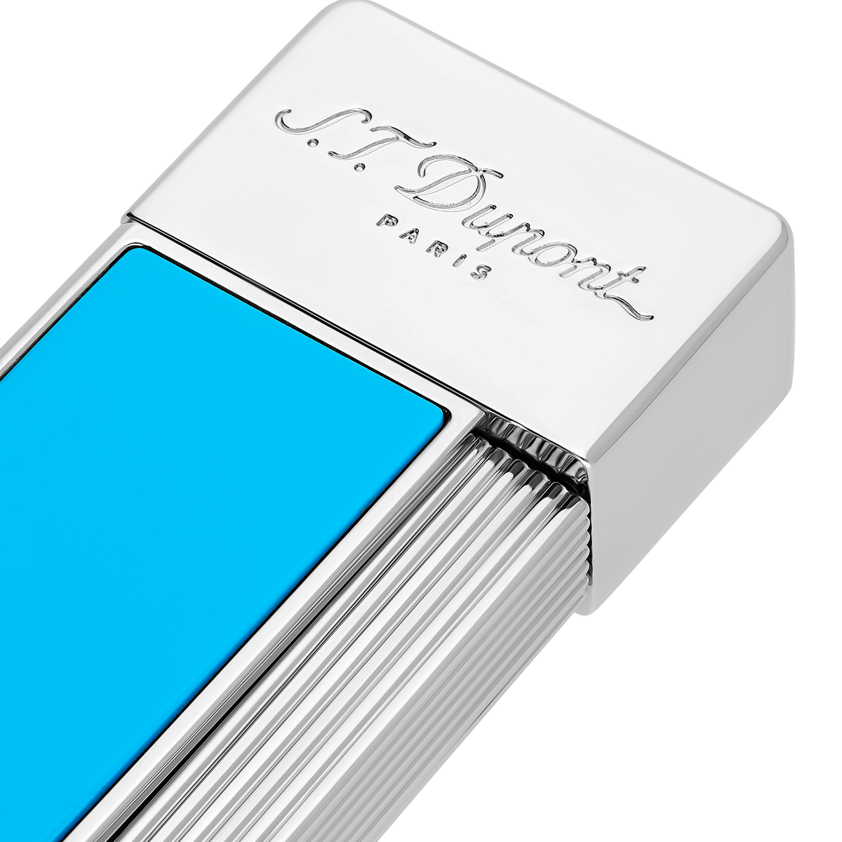 Dupont Twiggy Lacquered lighter - Blue
