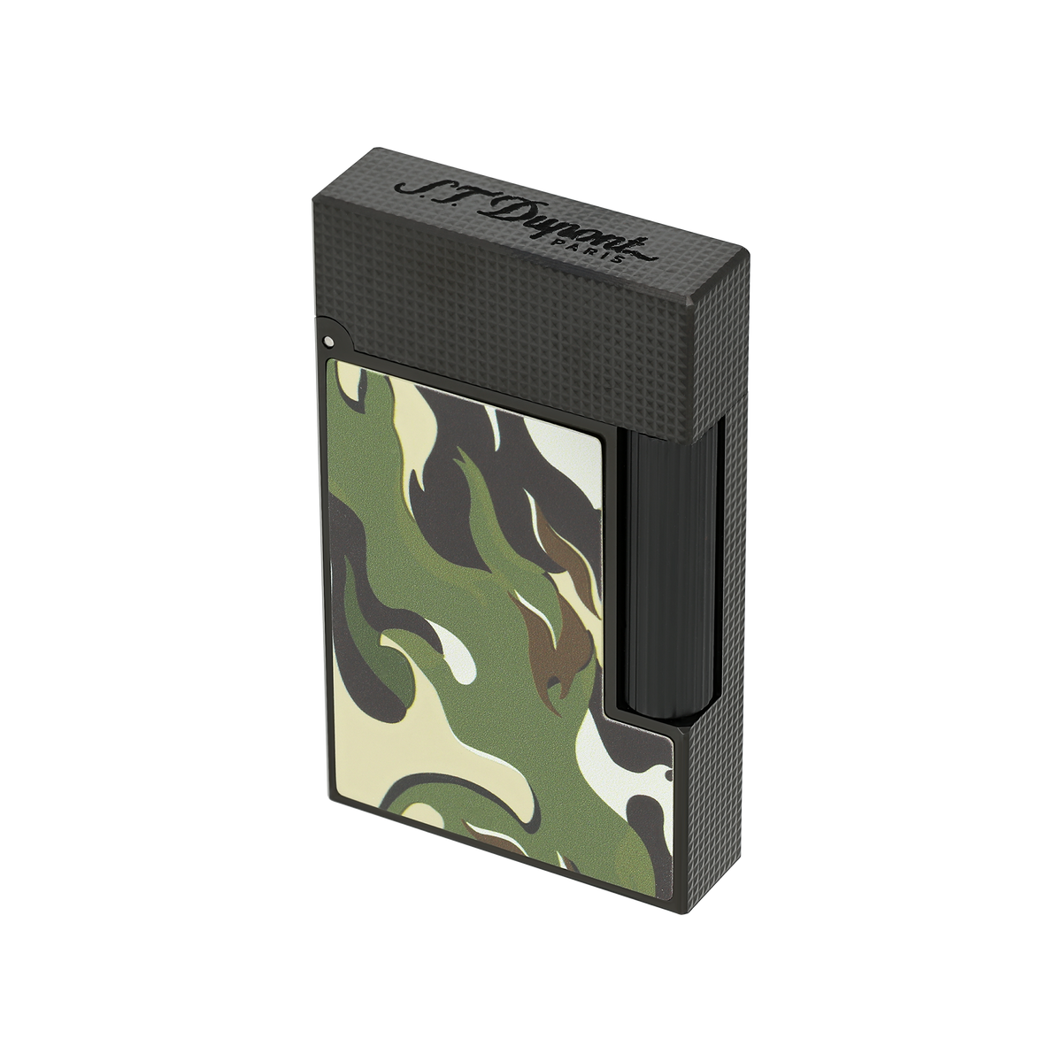 Dupont Line 2 Guilloche under lacquer lighter