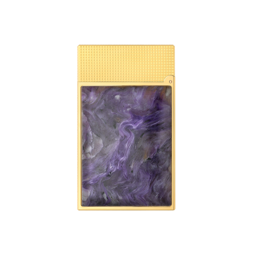 Dupont Line 2 Stone of fortune Charoïte Lighter