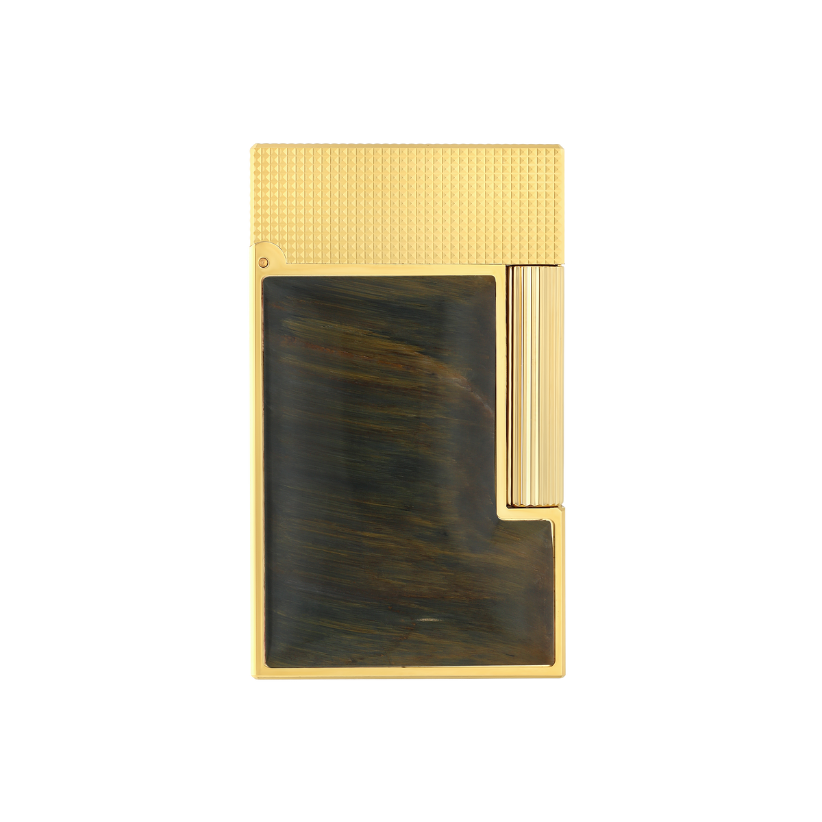 Dupont Line 2 Stone of fortune Quartz Falcon's Eye Lighter
