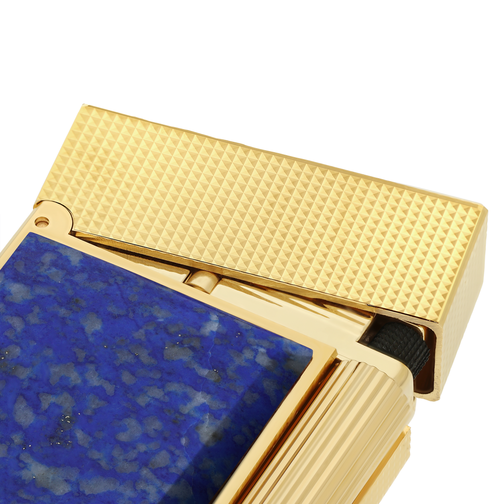 Dupont Line 2 Stone of Fortune Lapis Lazuli Lighter