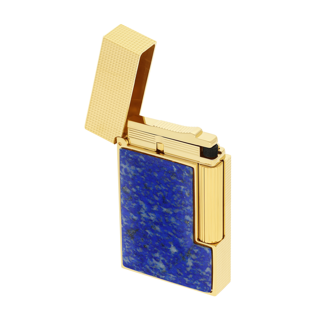 Dupont Line 2 Stone of Fortune Lapis Lazuli Lighter