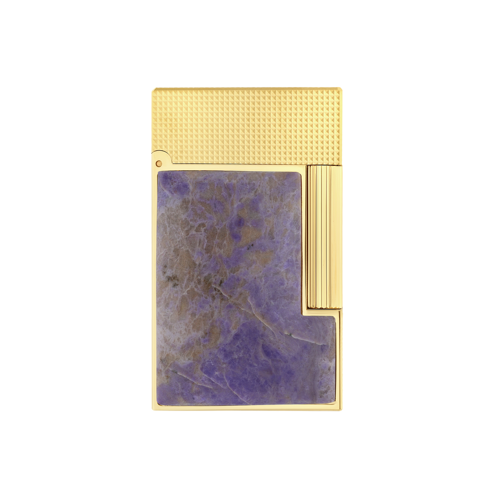 Dupont Line 2 Stone of Fortune Jade Violet Lighter