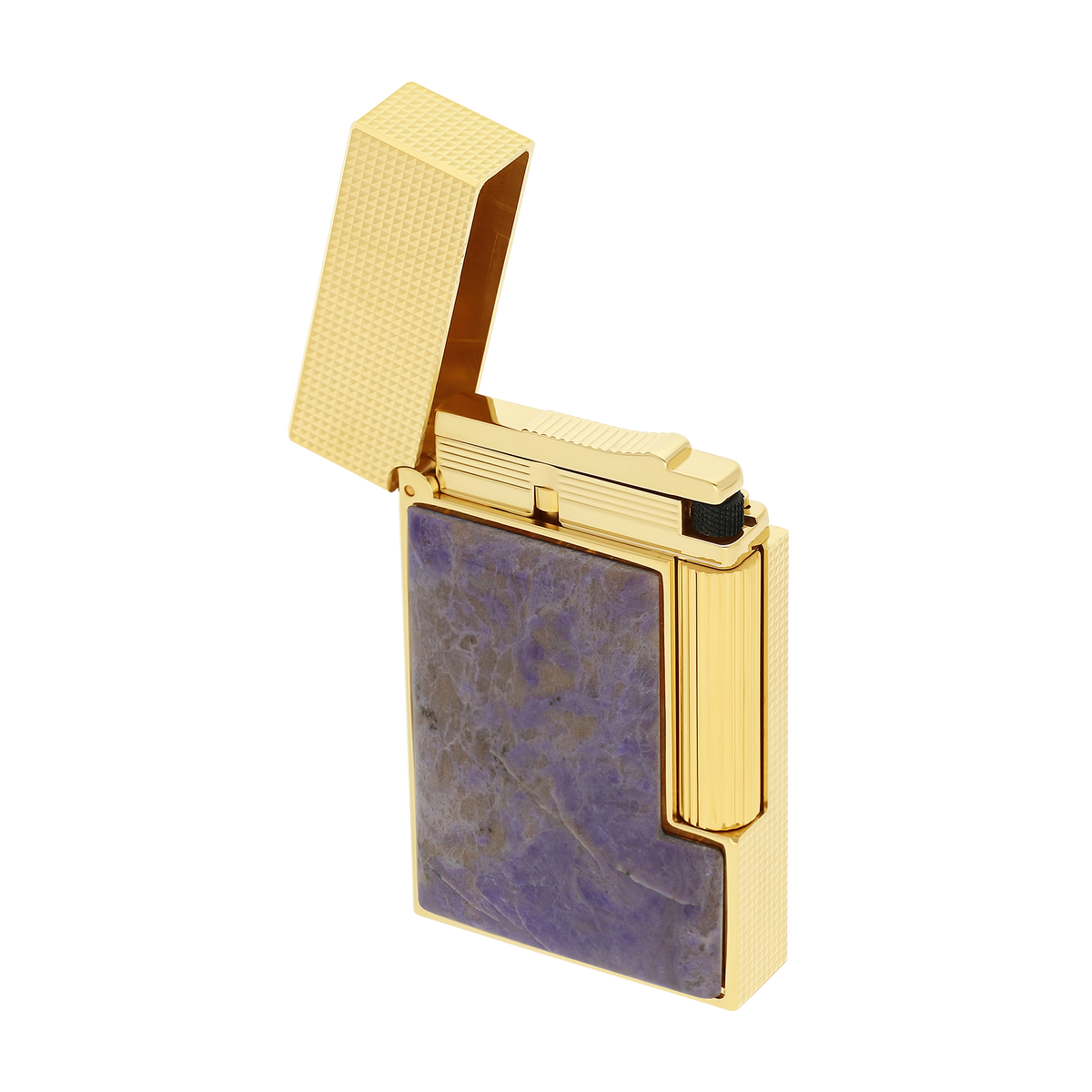 Dupont Line 2 Stone of Fortune Jade Violet Lighter