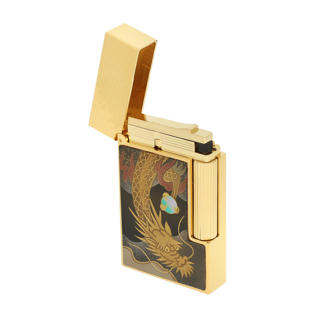 Dupont Maki-e Line 2 Lacquered lighter - C16150