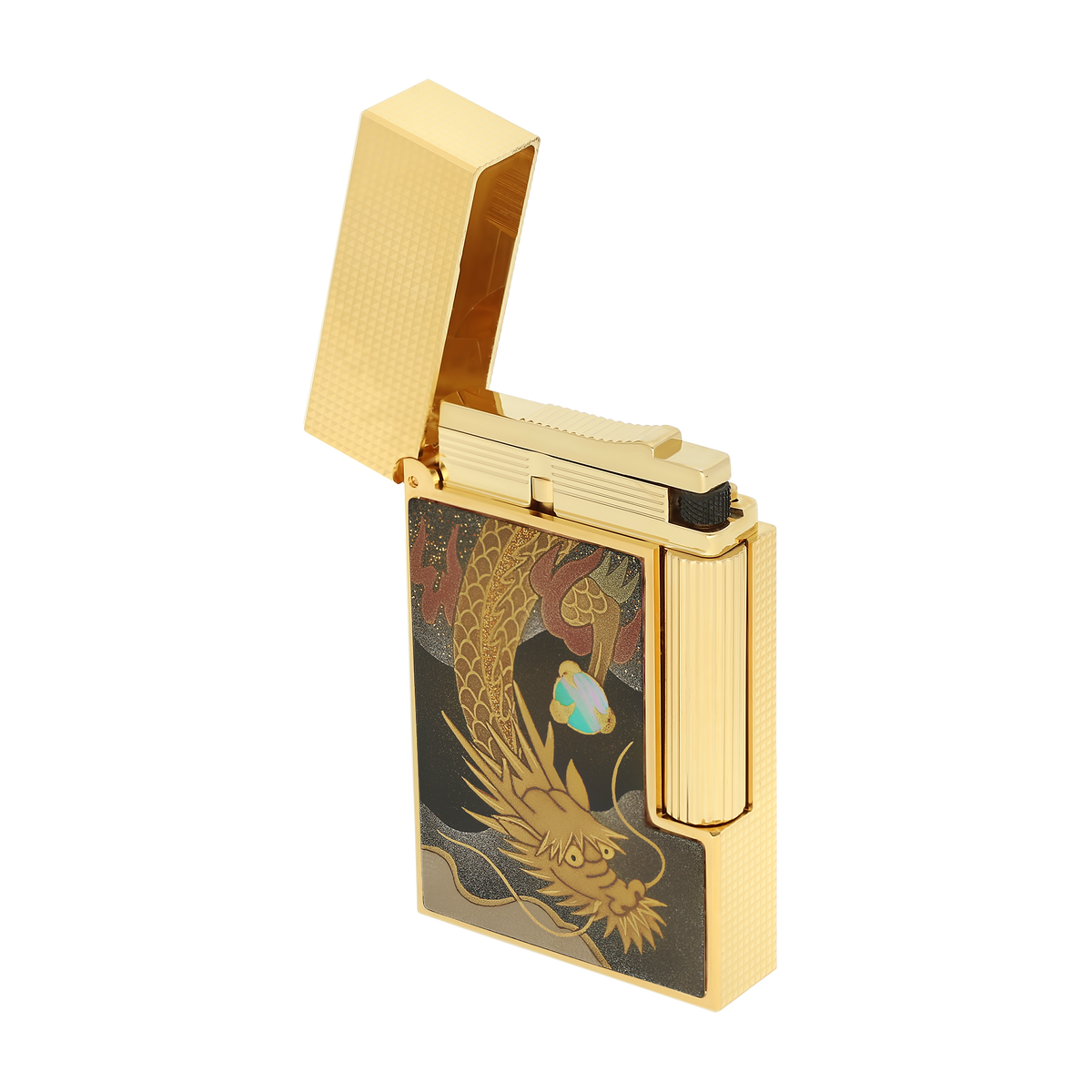 Dupont Maki-e Line 2 Lacquered lighter - C16150