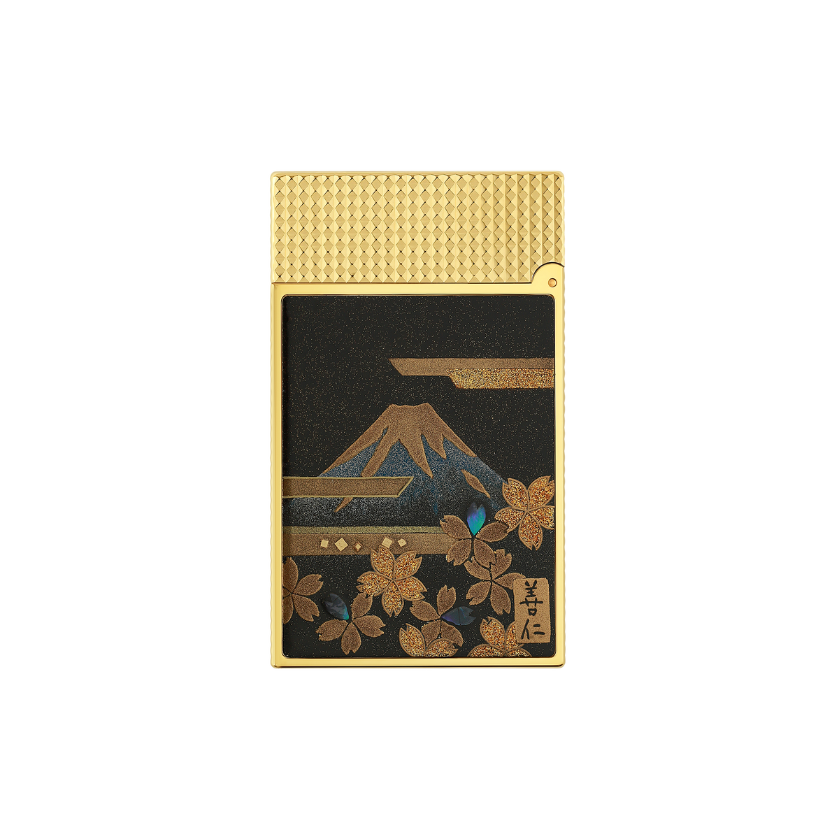 Dupont Maki-e Line 2 Lacquered Lighter - C16157