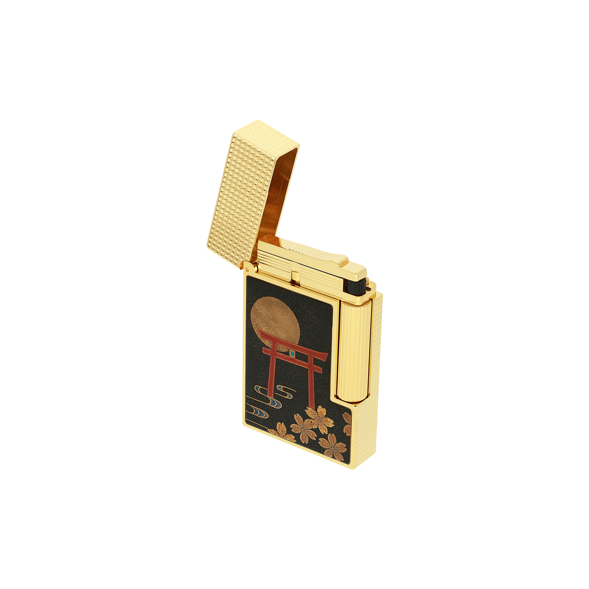 Dupont Maki-e Line 2 Lacquered Lighter - C16157