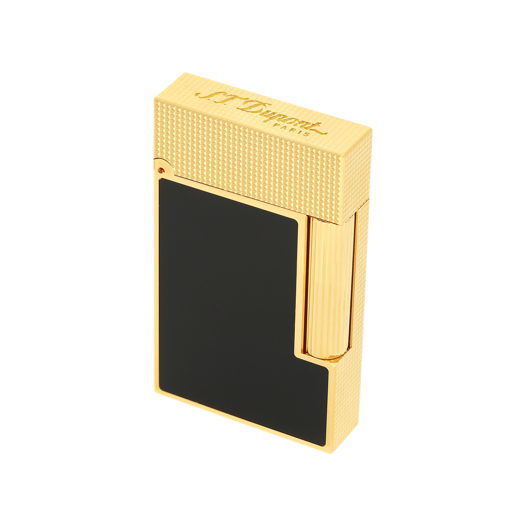 Dupont Line 2 Lighter MicroDiamond head - Black