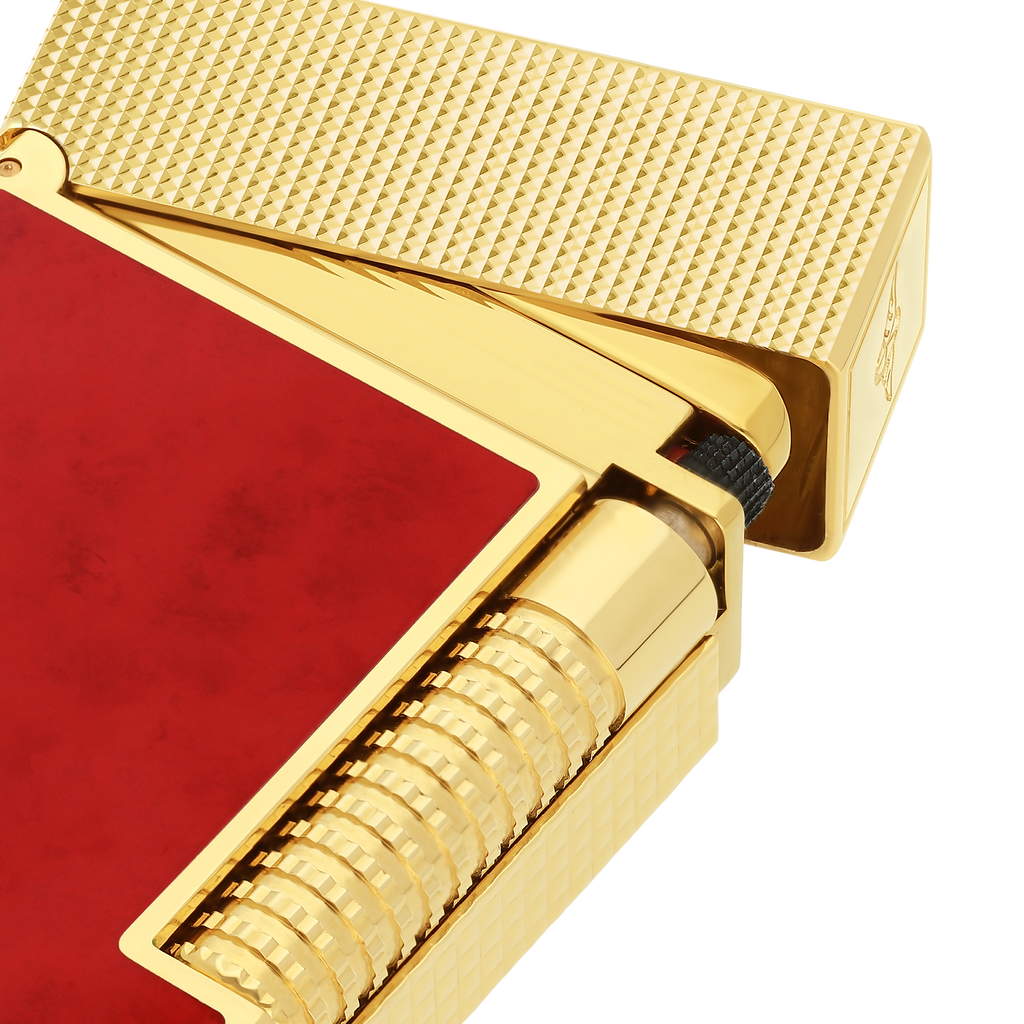 Dupont Popoté Le Grand Lacquered lighter - Red