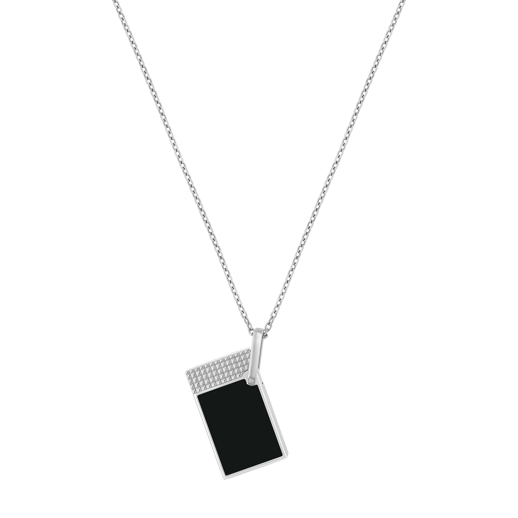 Dupont Lacquered lighter - Silver