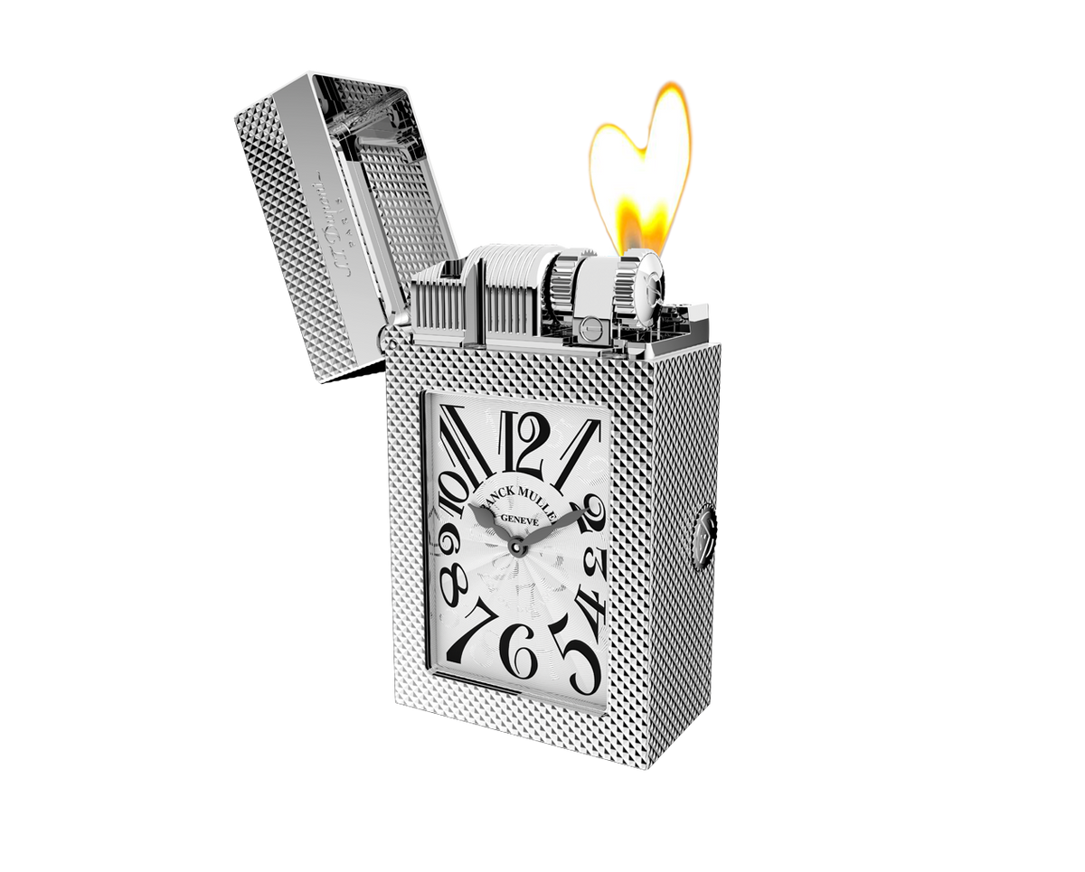 Dupont Franck Muller White Complication Lighter
