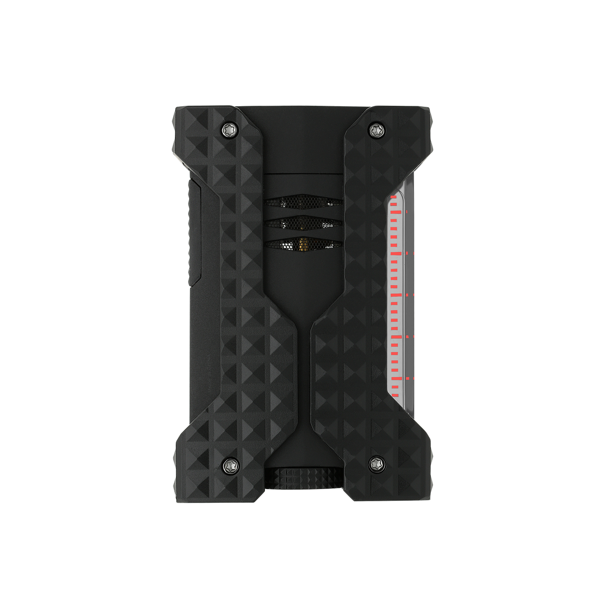 Dupont Windproof Brushed lighter - Black