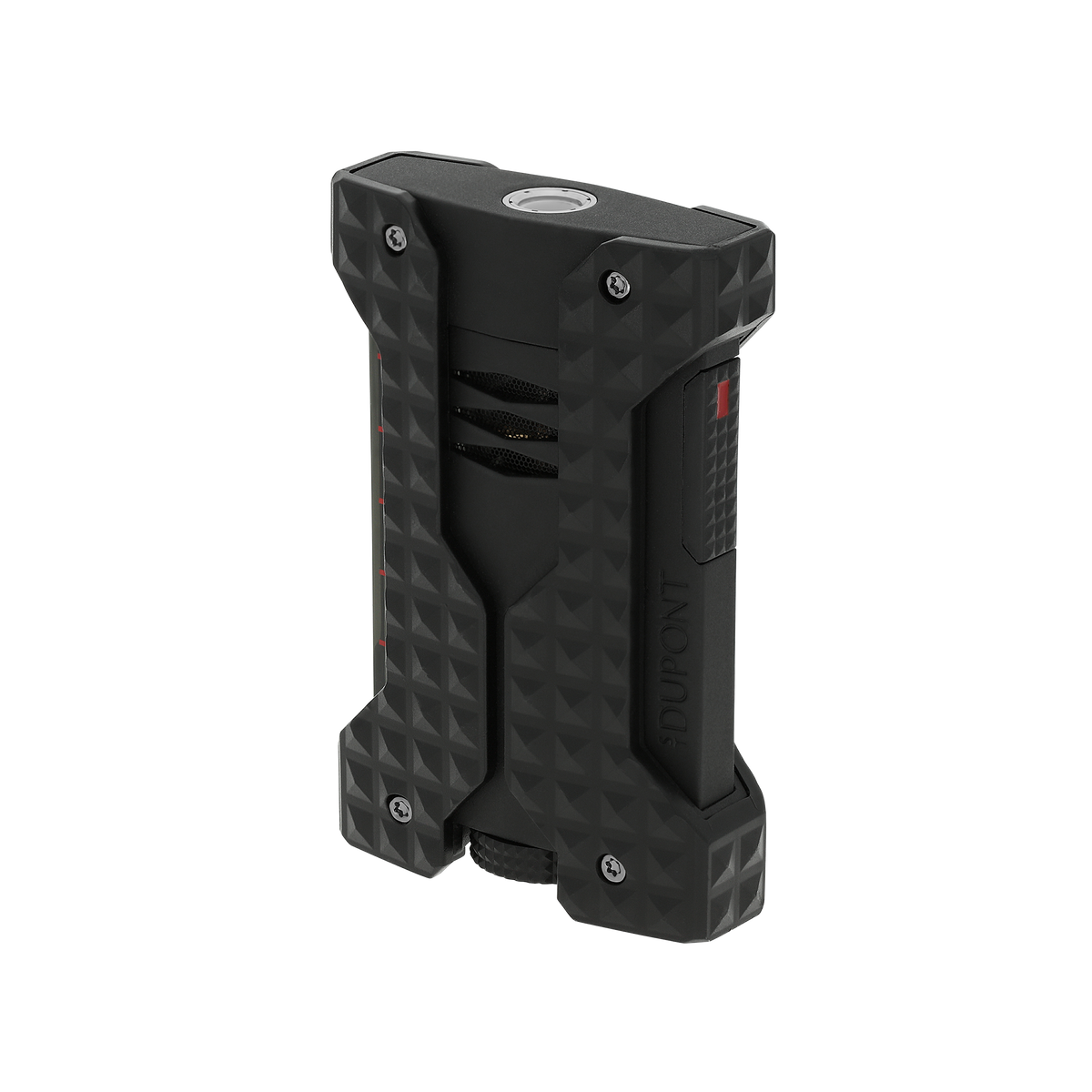 Dupont Windproof Brushed lighter - Black
