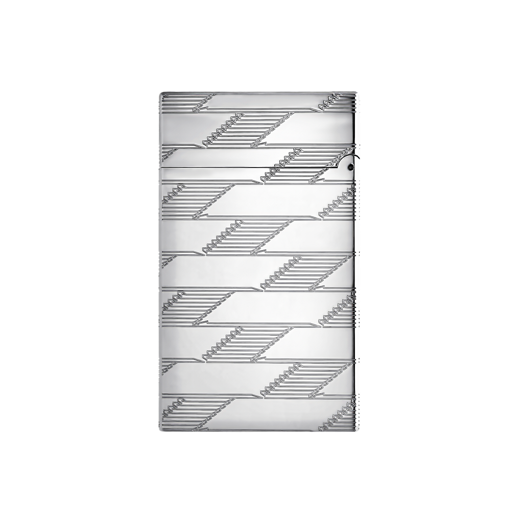 Dupont Le Grand Guilloche lighter - Silver
