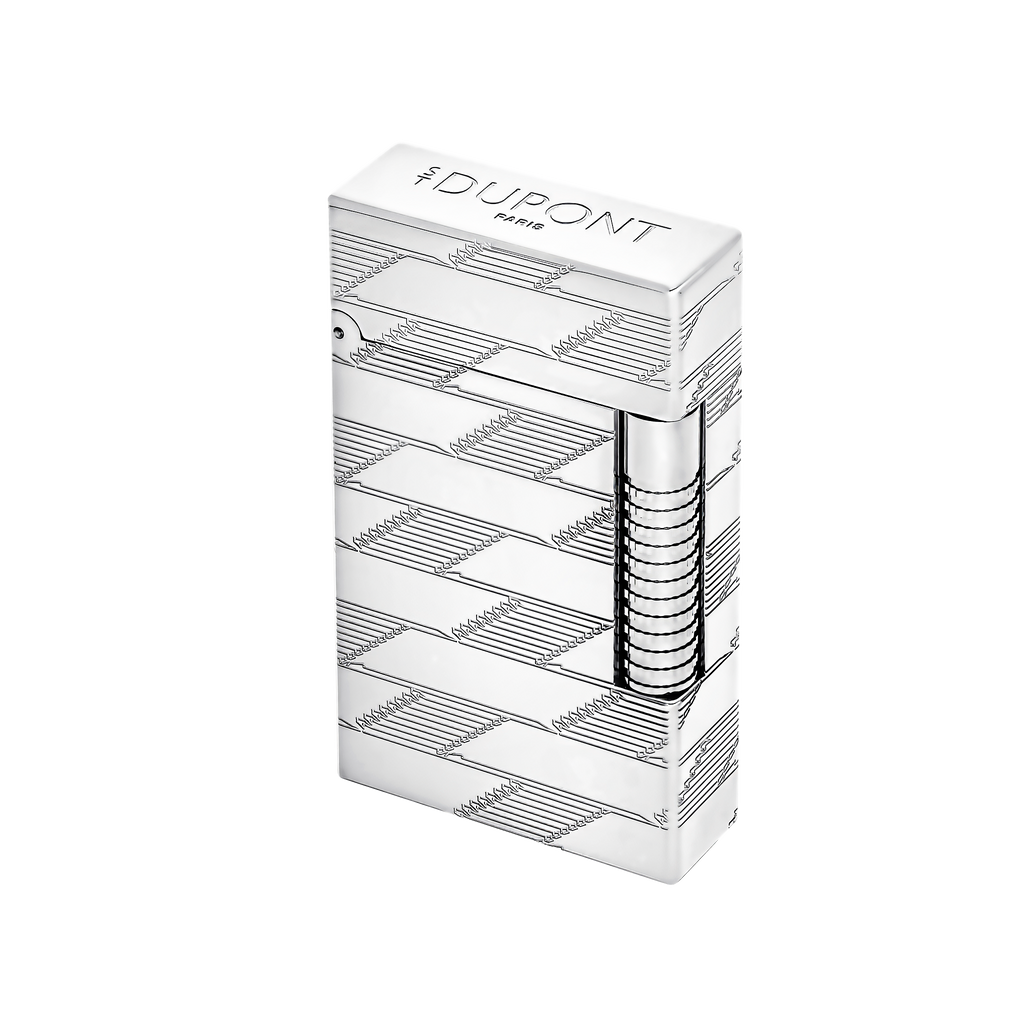 Dupont Le Grand Guilloche lighter - Silver